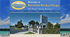 Desktop Screenshot of busseltonholidayvillage.com.au